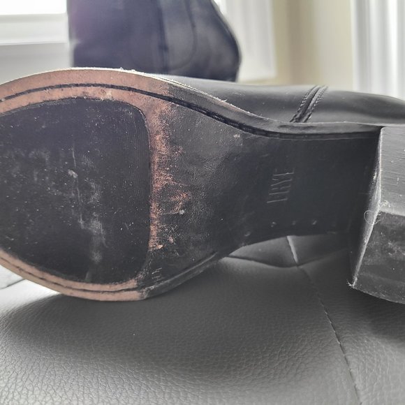 Frye black leather ankle booties - Picture 3 of 3